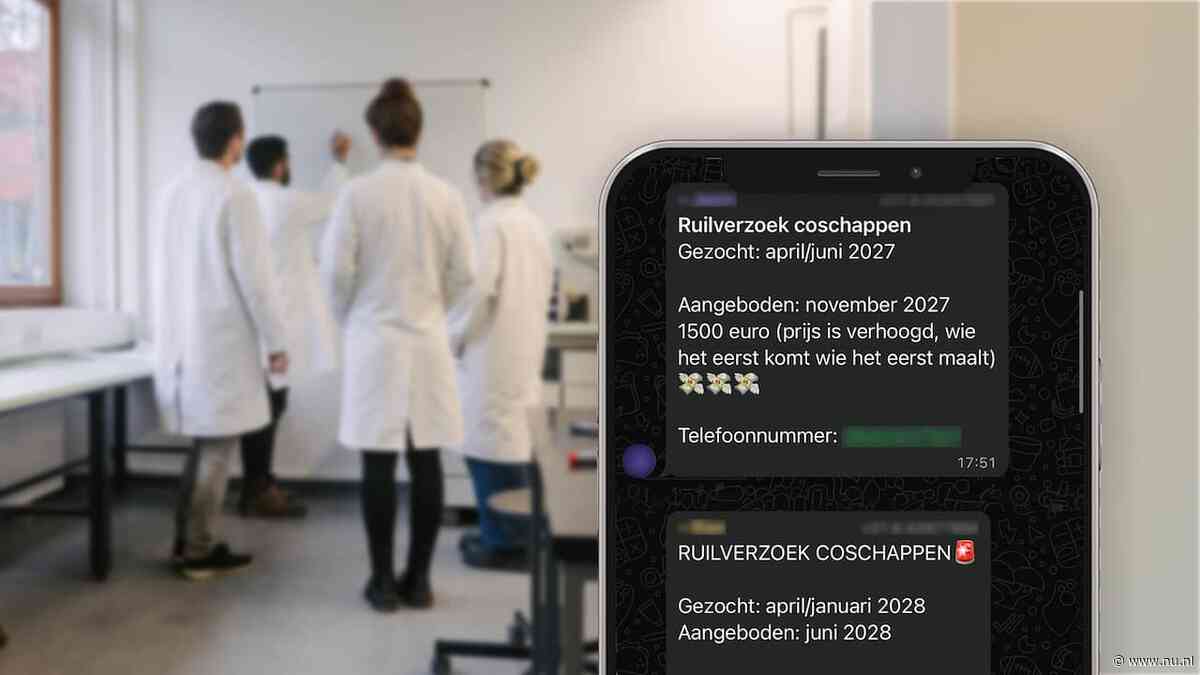 Studenten hoeven na lotingsdrama coschappen 'maar' vijftig weken te wachten