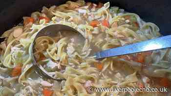 Easy homemade chicken noodle soup recipe with a surprising sweet ingredient