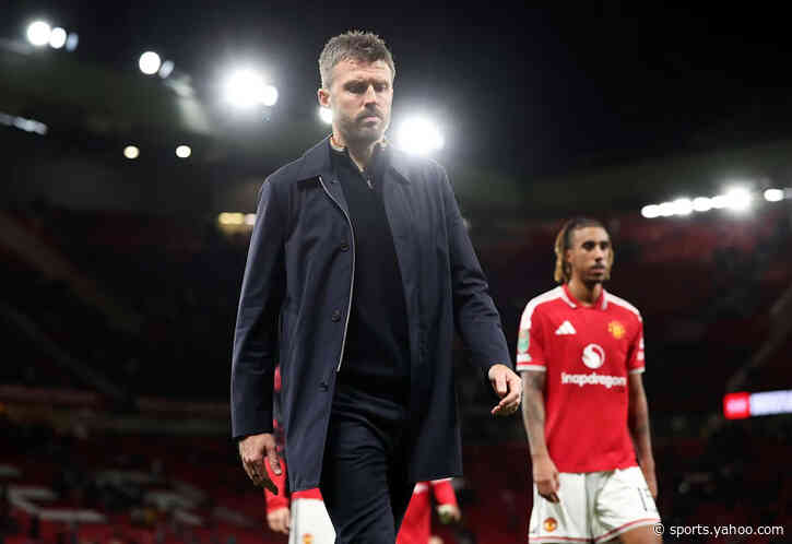 ‘I don’t feel under pressure’ – Michael Carrick responds after Man United suffer historic 3-2 collapse against Brighton