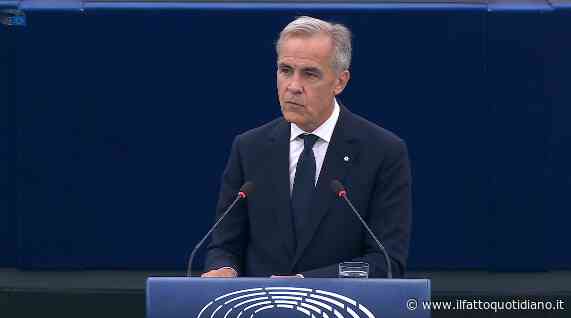 Carney davanti al Parlamento europeo: “Ue e Canada non sono alleati di comodo, insieme siamo più forti”