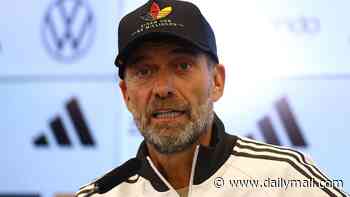 Jurgen Klopp vs German media - Round TWO: Ex-Liverpool boss hits out at 'pathetic' squad leaks in feisty press conference - after threatening to QUIT if reporters targeted his family following World Cup controversy