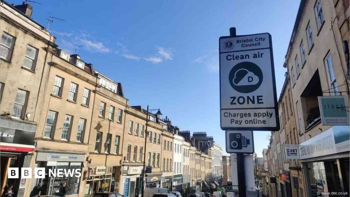 Air pollution rises inside city's clean air zone