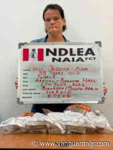 Drug trafficking: Court sentences South African woman to 25 yrs in prison