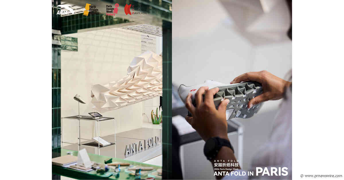 ANTA FOLD Showcases Structural Innovation at Paris Design Week