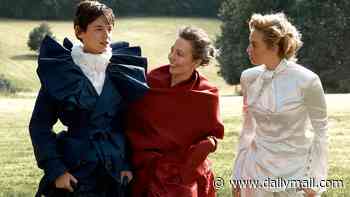 Pride And Prejudice stars Olivia Colman, Emma Corrin and Freya Mavor are seen together as the Bennet family for the first time as it's revealed they have a 'Bennet Bitches' WhatsApp