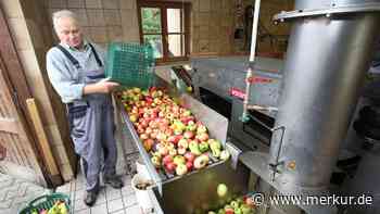 Die Saftmacher von Benediktbeuern: Bis zu 500 Kilo Obst pro Termin möglich