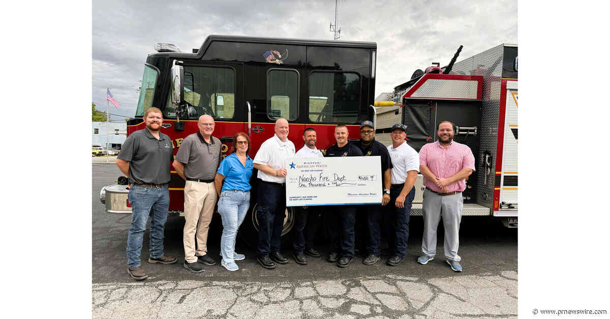 Missouri American Water Supports Local Heroes Through 2026 Firefighter Grant Program
