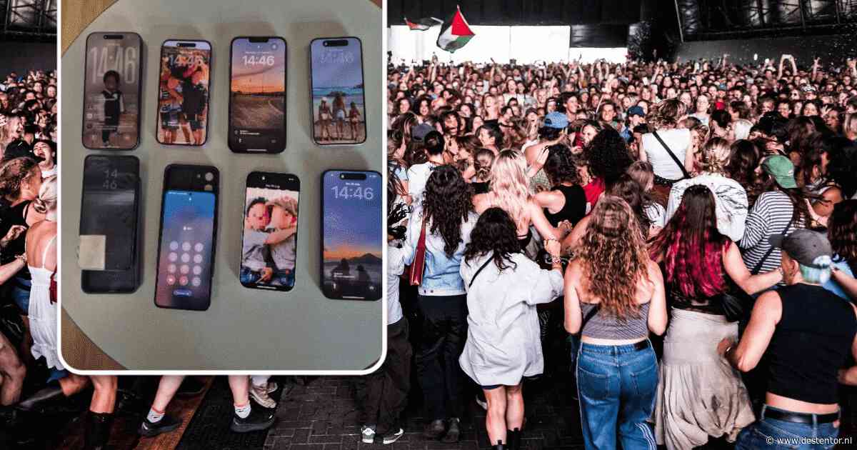 Man met 29 mobieltjes bij zich op Lowlands moet twee maanden de cel in