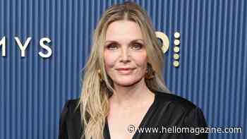 Michelle Pfeiffer stuns in slinky gown and larger-than-life hoops with age-defying appearance