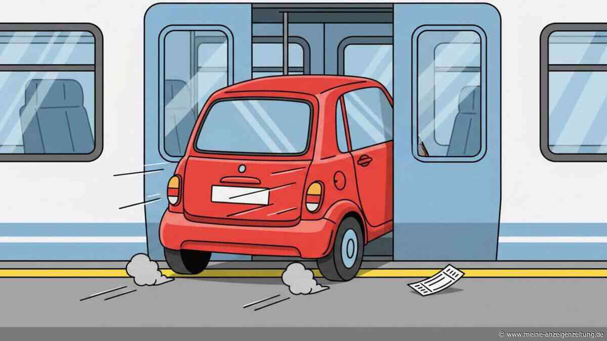 „Park + Ride in seiner besten Form“: Schweizer nutzt mit Mini-Auto die S-Bahn – 17 Minuten lang