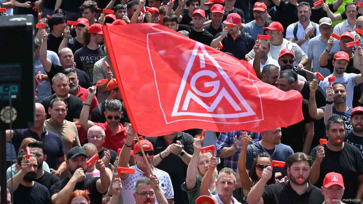 IG Metall macht ernst: Gewaltiger Protesttag mit über 50 Betrieben in Bayern geplant