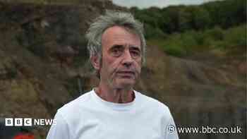 Quarry owner moves onto site after waste dumping