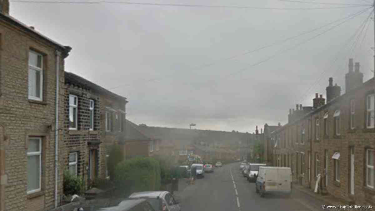 Golcar LIVE as police 'all over' street with ambulance at scene