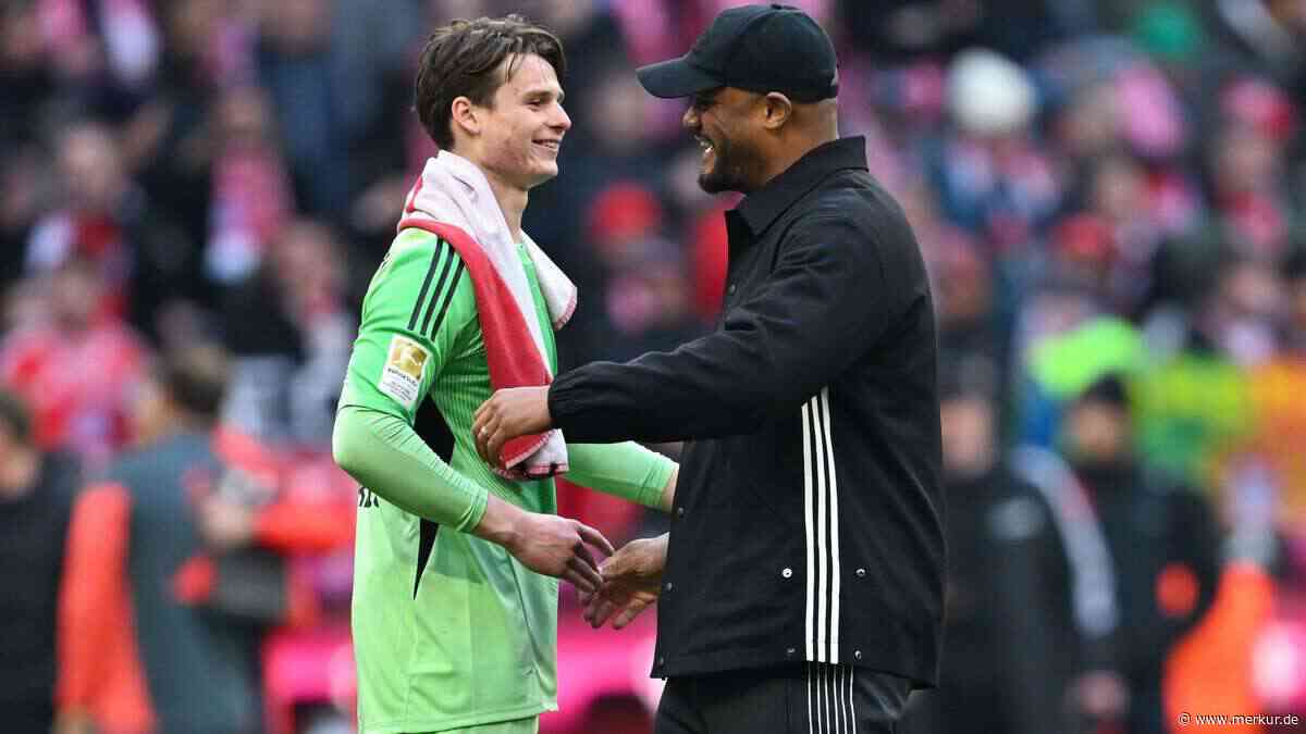 Kompany plädiert für Bayern-Keeper Urbig als Deutschlands Nummer eins