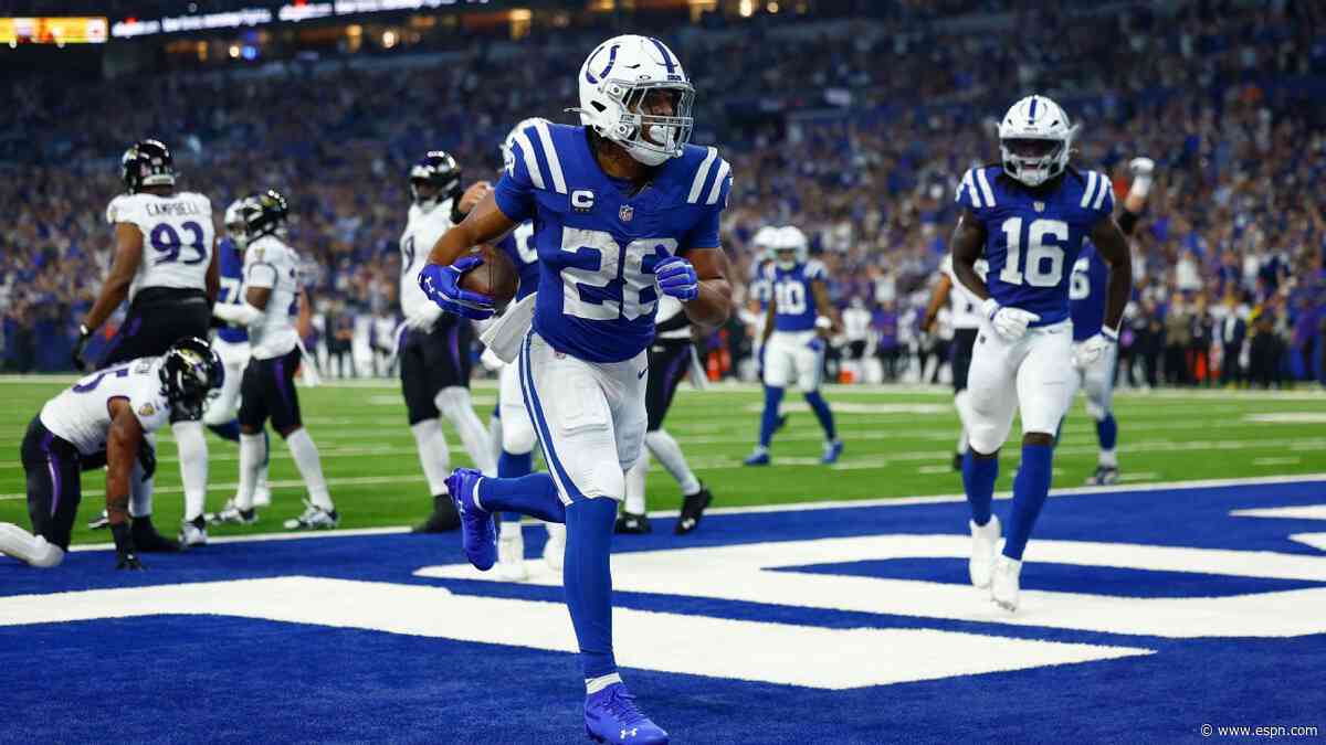 Top predicted anytime TD scorers for Week 2