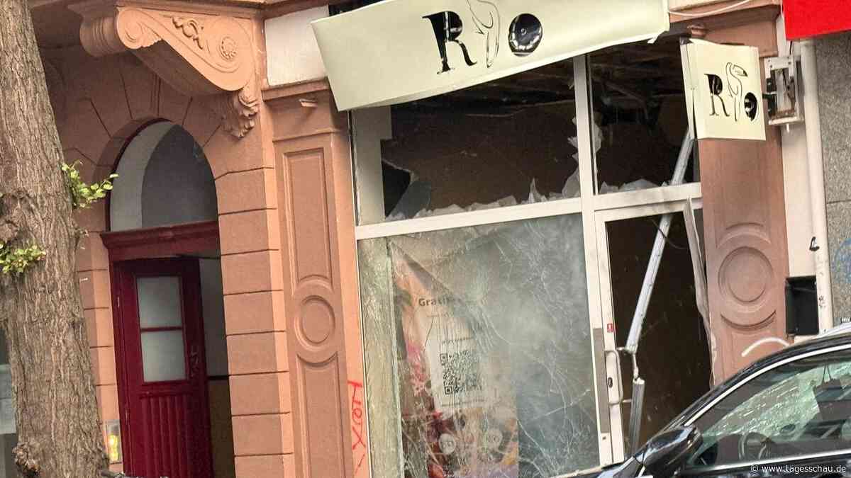Erneut Läden in Frankfurt am Main durch Explosionen beschädigt