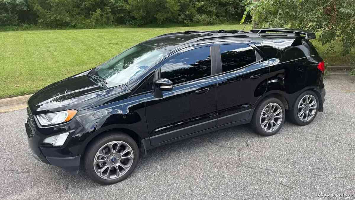 You Can Buy This Six-Wheeled 2019 Ford EcoSport, No Reserve