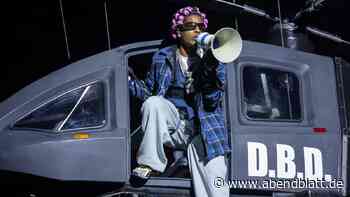 Helikopter und Spezialeinheit: A$AP Rocky spielt in Barclays Arena Bürgerkrieg