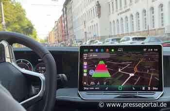 Grüne Welle direkt im Dashboard / trafficpilot 2.0 vereint Ampelprognose und Navigation