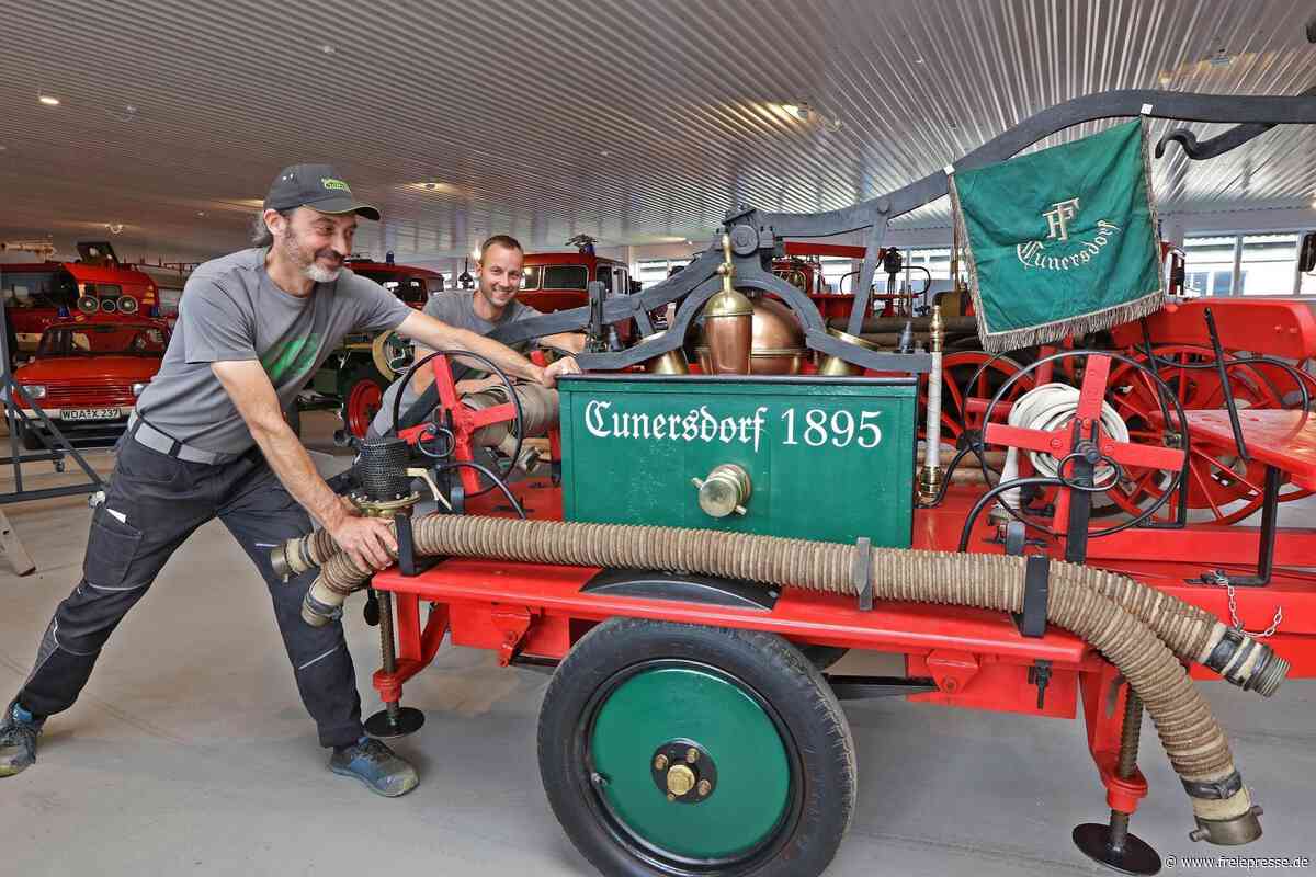 Historische Feuerwehrschätze in Culitzsch: Framo, Tatra, Faun und mehr