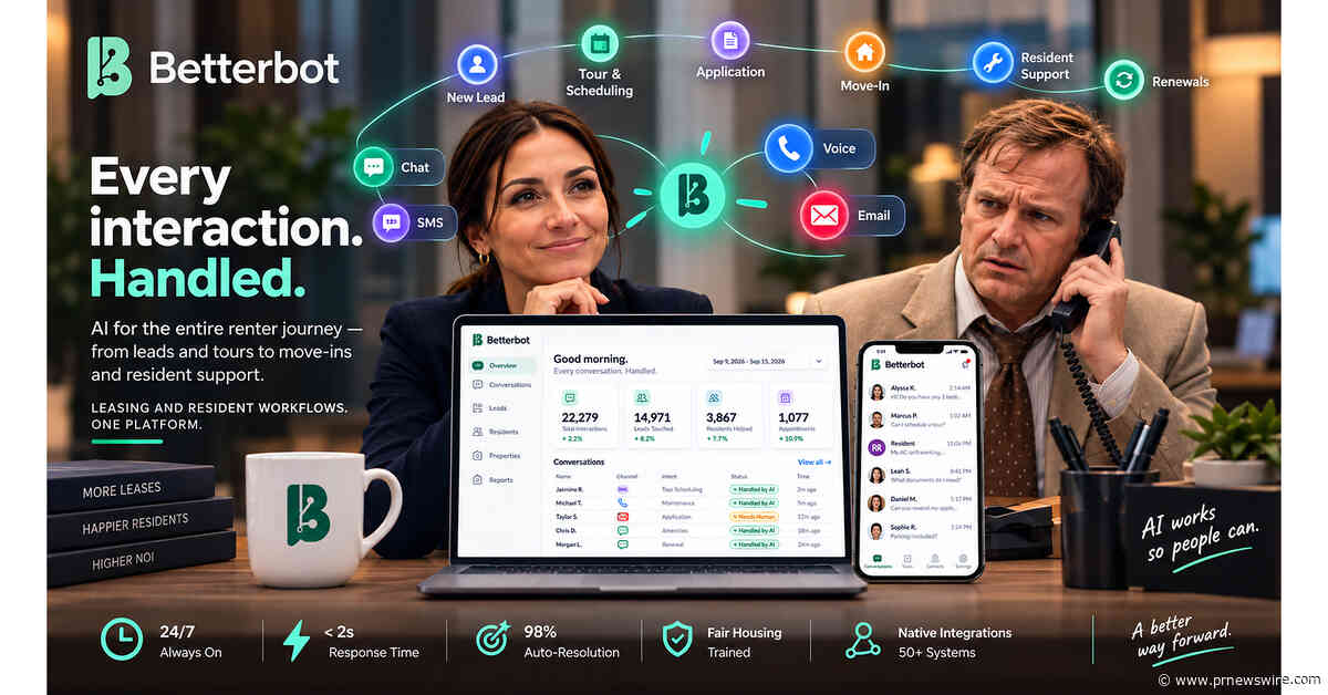 Betterbot Closes the After-Hours Leasing Gap with CRM and Voice AI