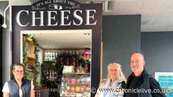 Northumberland bus station gets its own cheese shop and locals are loving it!