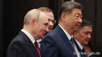 Hilfe bedeute "recht viel": Selenskyj prangert Chinas Unterstützung für Russland an