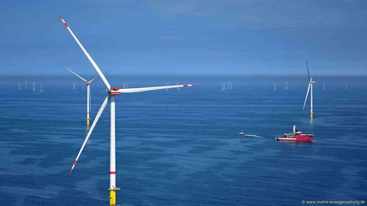 Größter deutscher Windpark auf See in Betrieb genommen