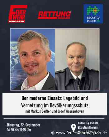 Panel: Wie vernetzt ist der Bevölkerungsschutz wirklich?
