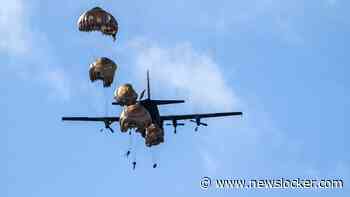 Twee militairen gewond na parachutesprong in België