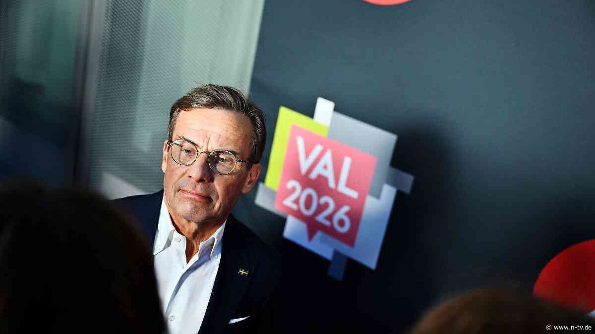 Nach knapper Wahlniederlage: Schwedens konservativer Ministerpräsident Kristersson reicht Rücktritt ein