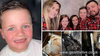 Hero, 5, saves family from devastating Park End house fire after smelling smoke in bed