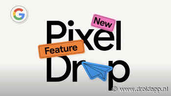 Pixel Drop september 2026: deze nieuwe functies komen naar je Pixel