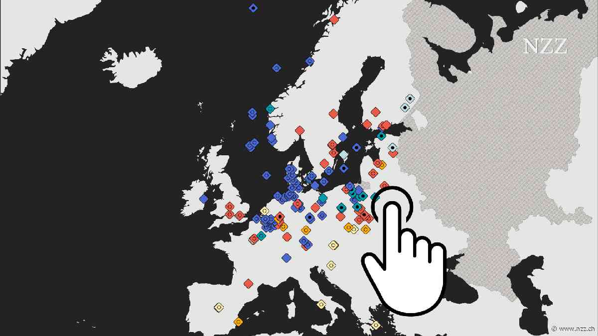 INTERAKTIV - Unsere interaktive Karte zeigt, wo und wie Russland in Europa zündelt