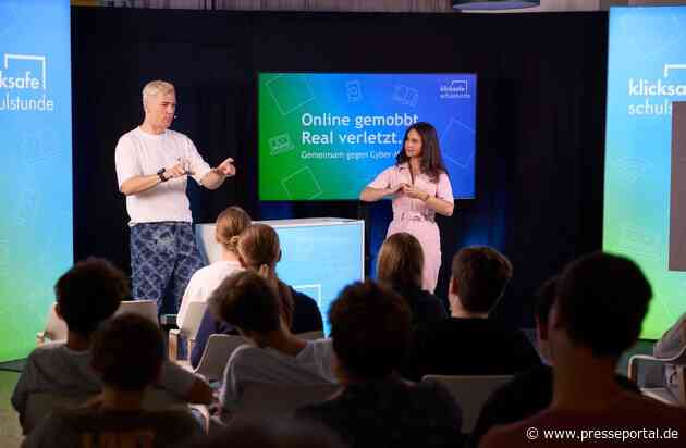 Bundesweit größte Online-Schulstunde: Über 65.000 Schüler*innen setzen Zeichen gegen Cybermobbing