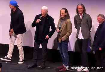 Watch: GEDDY LEE And ALEX LIFESON Speak At World Premiere Of NEIL PEART Documentary 'No One's Disciple' At Toronto International Film Festival
