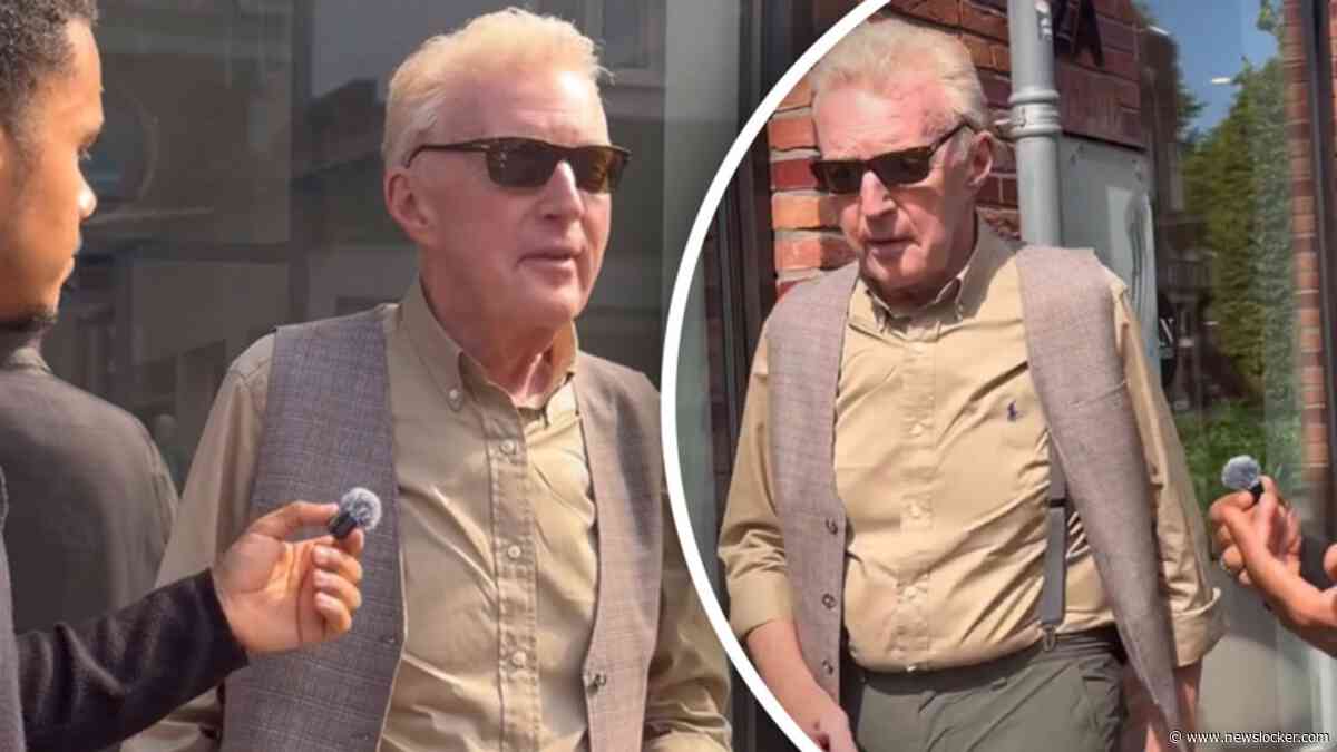 Straatinterviewer herkent André van Duin niet: ‘Bent u ondernemer?’