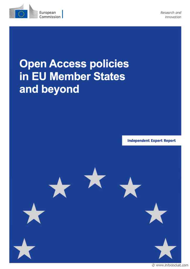 Open Access in the European Research Area: Progress Remains Uneven as New Report Calls For More Concerted Action