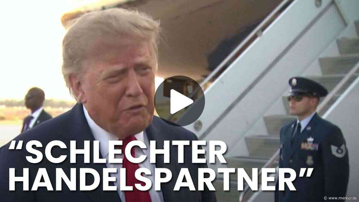 „Handel mit Europa einstellen“: Trump droht EU bei Partnerschaft mit Kanada