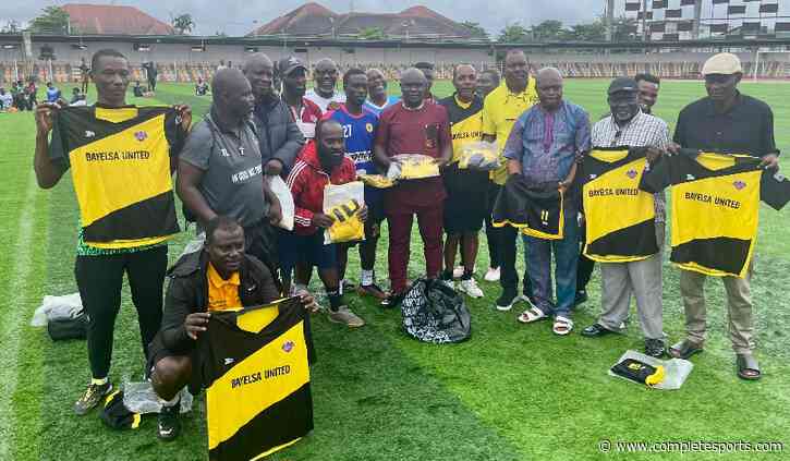 NNL: Bayelsa United Receive Jersey Boost From Ex-Players Ahead Of 2026/27 Season