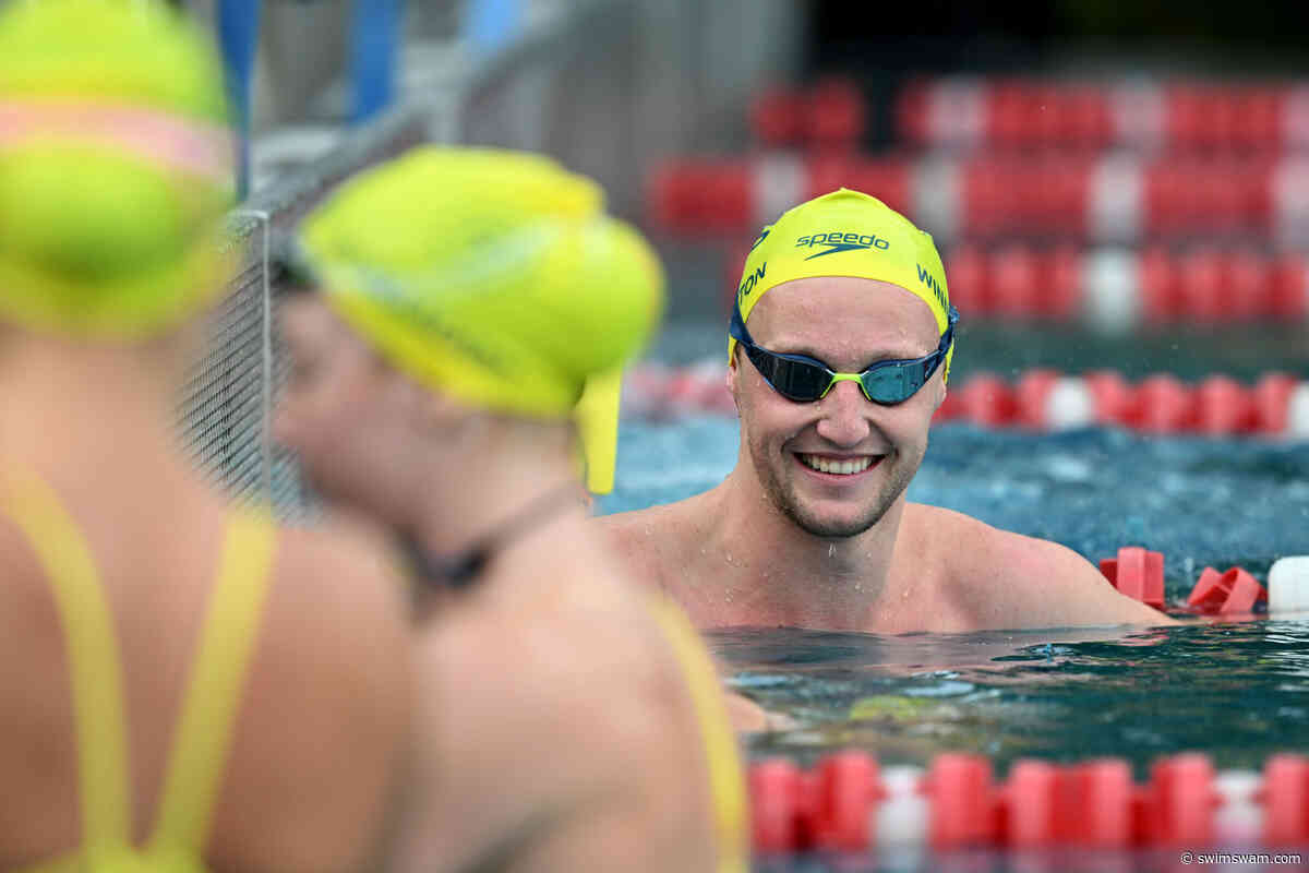 3-Time Olympic Medalist Elijah Winnington Moves Training Grounds to Somerville House