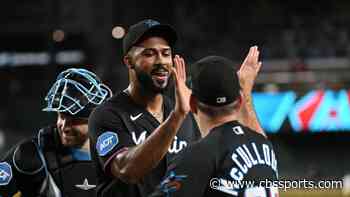 Sandy Alcántara gets first career save as Marlins desperately cling to playoff hopes