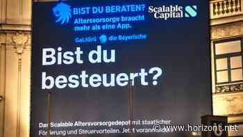 Guerilla-Marketing: Die Bayerische kapert XXL-Plakat von Scalable
