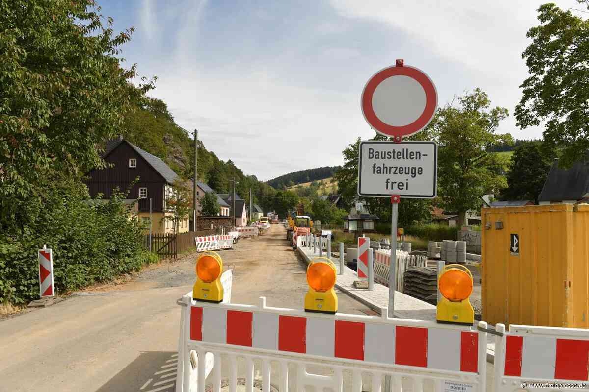 Rechenberg-Bienenmühle: So geht’s weiter mit der Baustelle auf der Muldentalstraße S 185