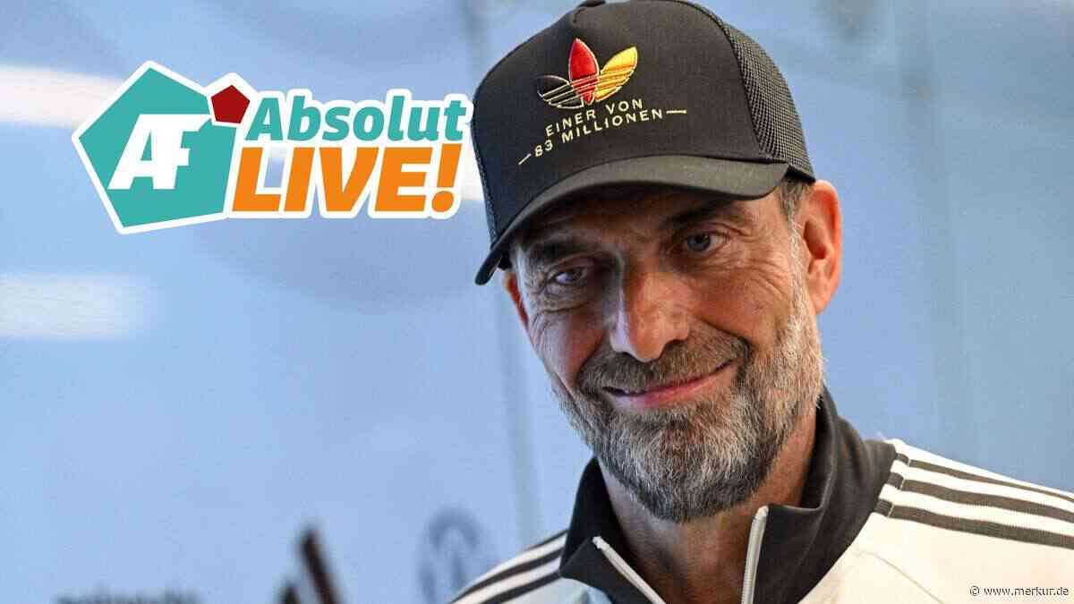 Die DFB-Elf heute bei Absolut LIVE! Ein Blick auf Klopps XXL-Kader für die Nations League