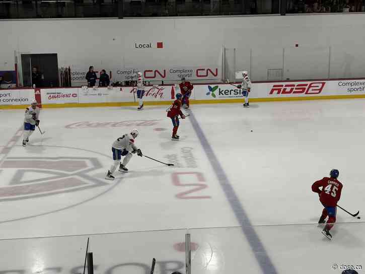 Chris Kreider on the first line: a big clue in today’s practice