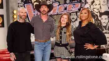 Queen Latifah, Riley Green, Kelly Clarkson, Adam Levine Perform ‘The Weight’ on ‘The Voice’