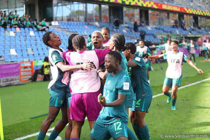 Nigeria shock England 3-0 to reach U-20 Women’s World Cup quarter-finals