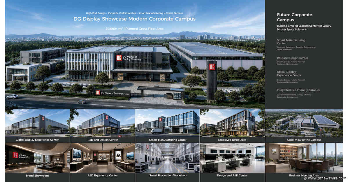 DG Display Showcase Expands Global Project Capabilities with New Production Base