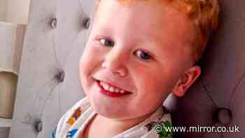 Noah Woods confirmed dead as police say body pulled from pond is tragic 3-year-old
